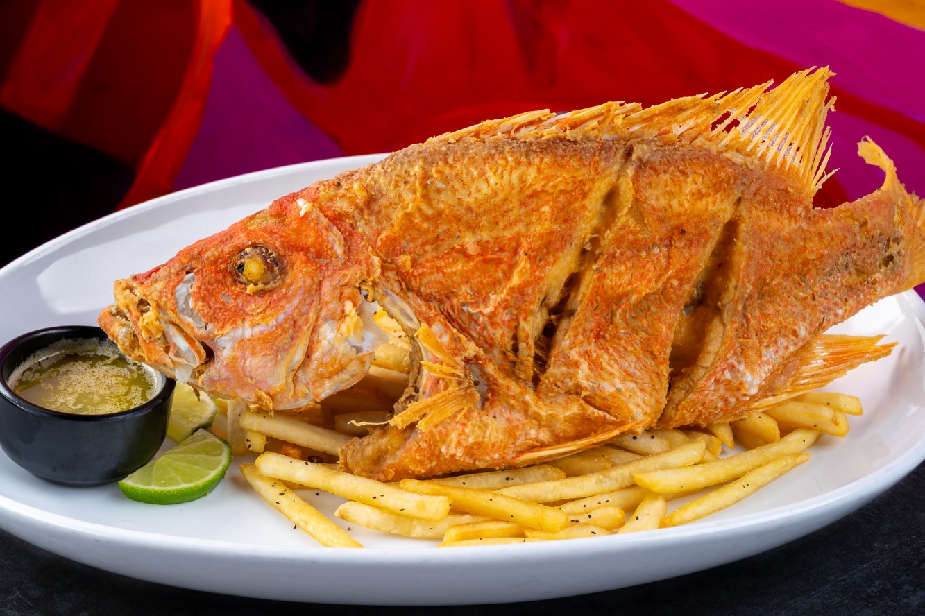 Whole fish post