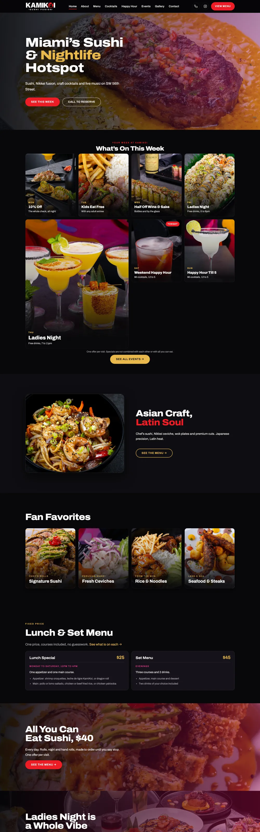 Website we designed and built for KamiKoi